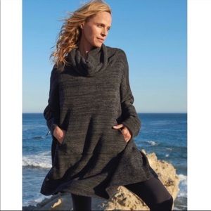 SOLD **BAREFOOT DREAMS CozyChic Funnel Neck Sweater  size ONE SIZE